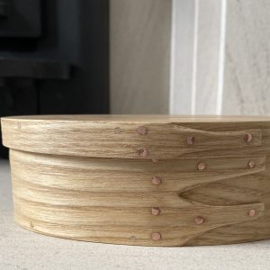Ash Shaker Oval Wooden Box size 1